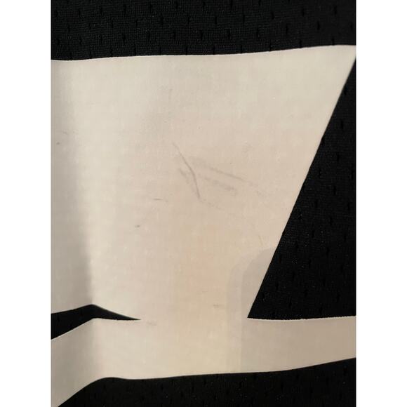 Nike NSW Reversible Tank Top Large Black Swoosh Red Check Mesh Jersey - Picture 7 of 10